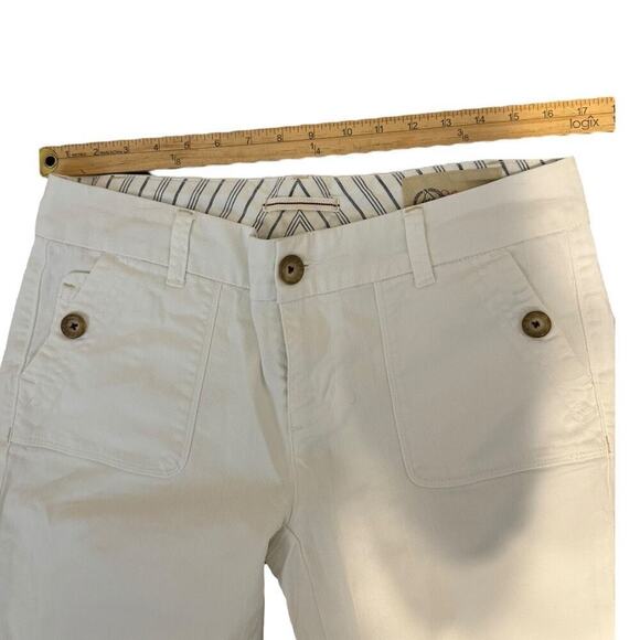 Gap Y2K White Low Rise Flared Pants Size 10 - Picture 3 of 7